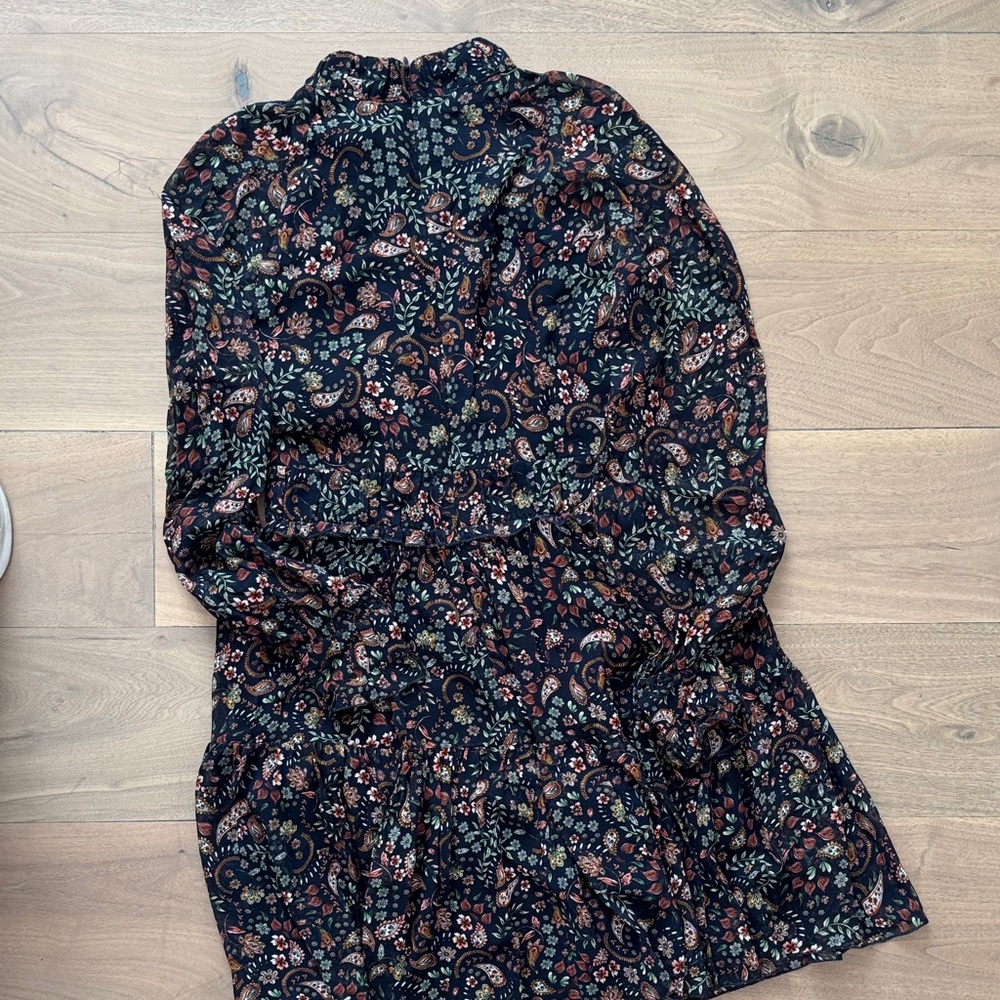 NICHOLAS Black Floral Dress - Worn 1x - Picture 7 of 11